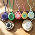 Swatch x AP Royal Pop Black Dial Black Leather Lanyard Watch for Men - Ocho Negro